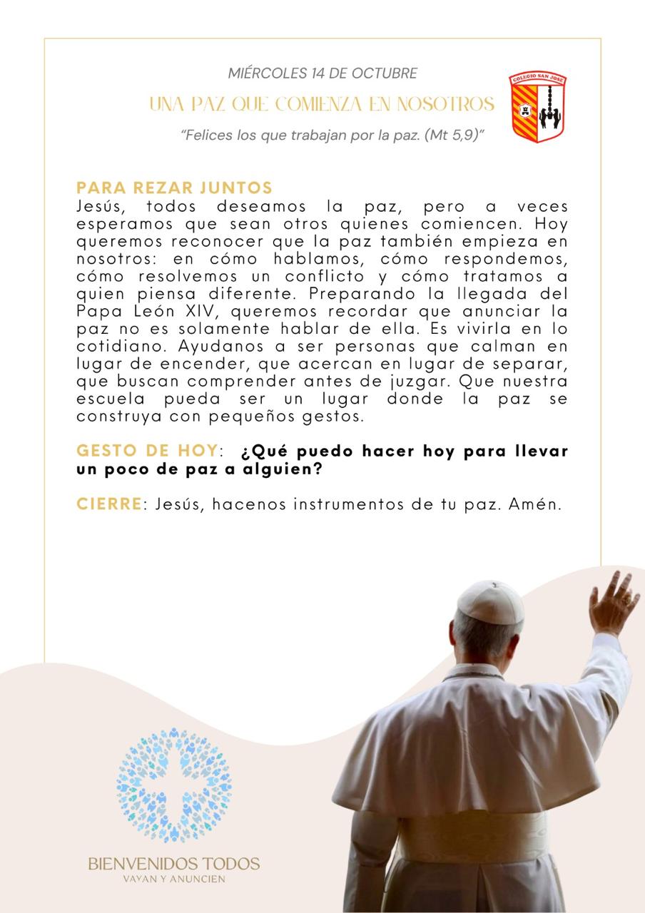 Nos preparamos para recibir al Papa