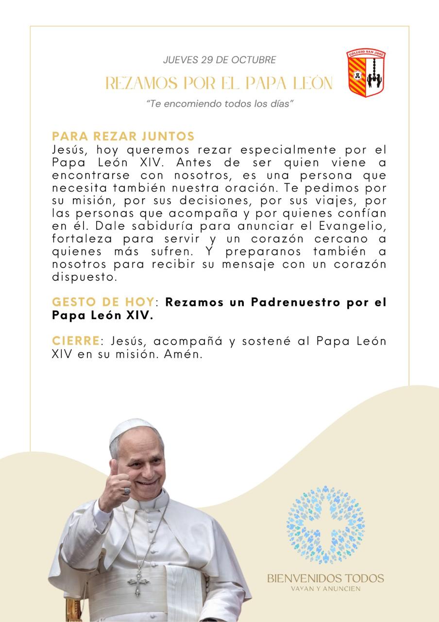 Nos preparamos para recibir al Papa