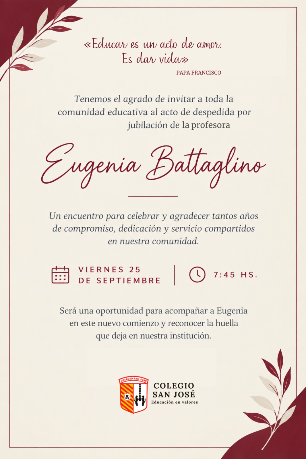 25 de setiembre