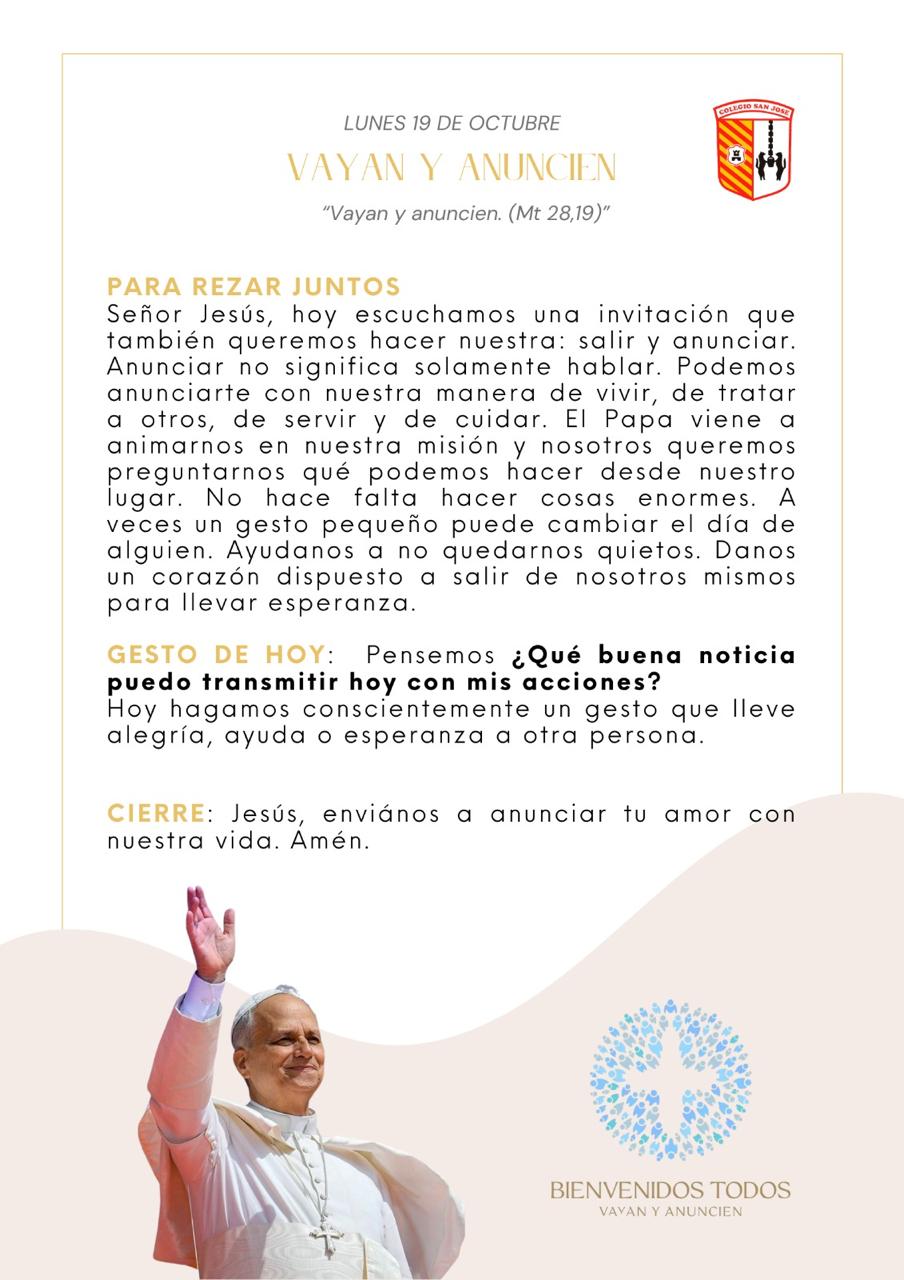 Nos preparamos para recibir al Papa
