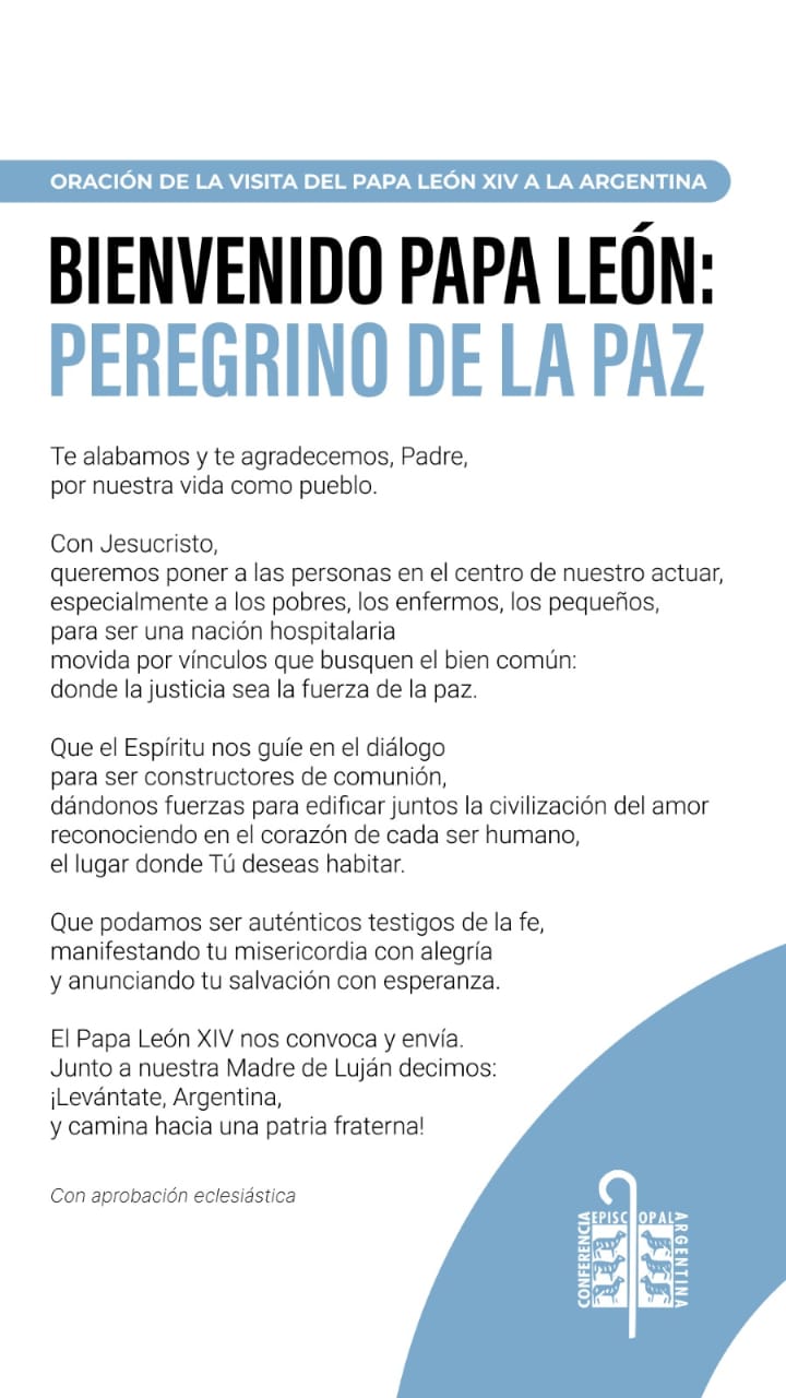 Bienvenido Papa León XIV