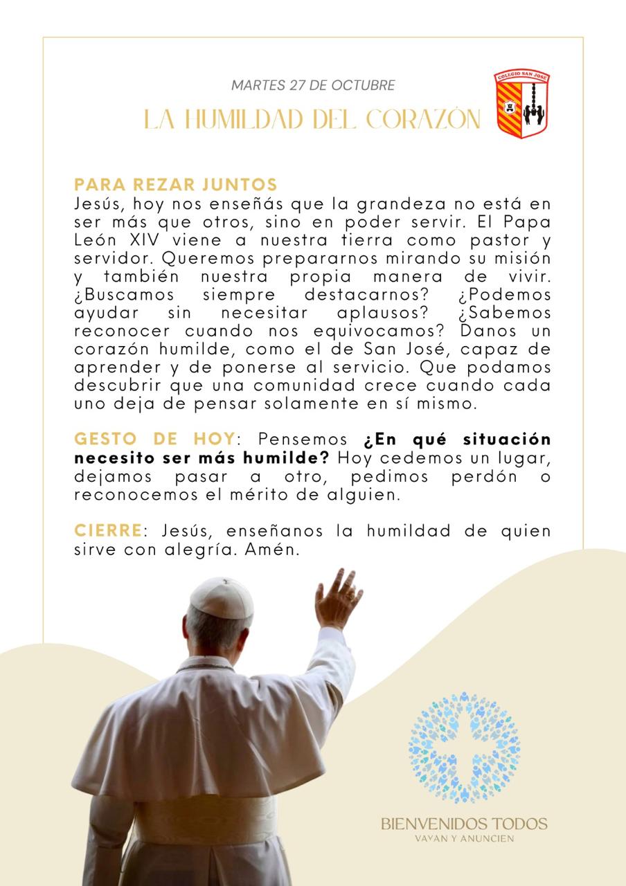 Nos preparamos para recibir al Papa
