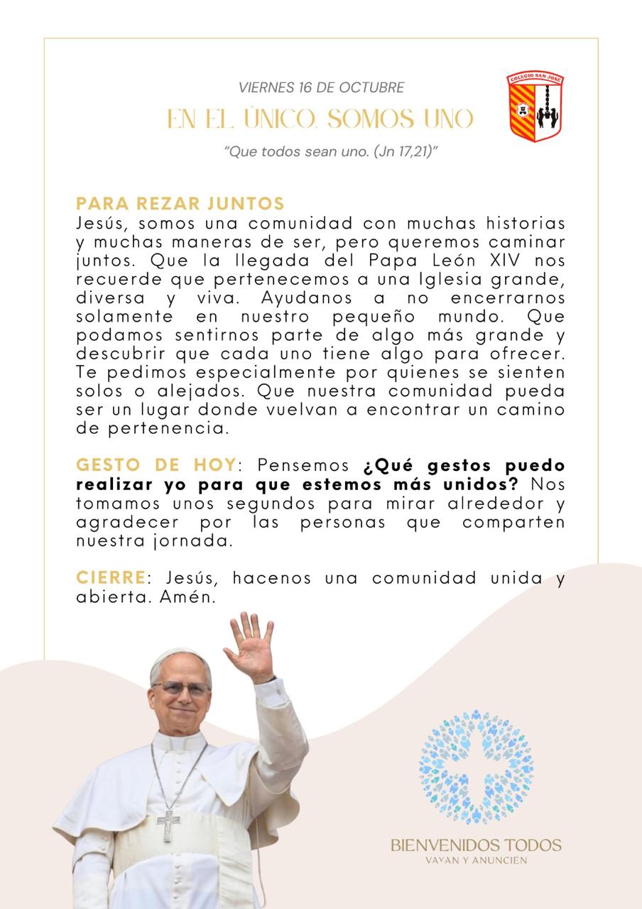 Nos preparamos para recibir al Papa